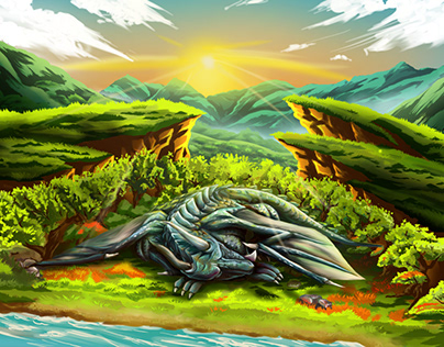 Project thumbnail - valle del dragon durmiente