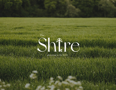 Shire брендинг для глемпинга