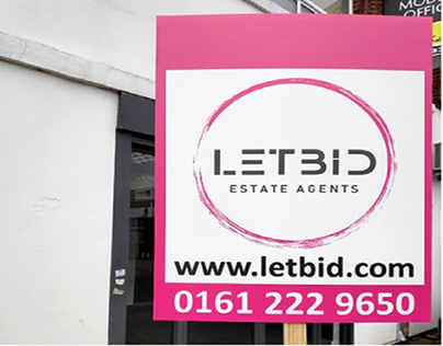 Modern and Eye-catchy Estate Agent Boards Printing