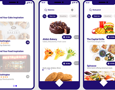 Find The best Bakery and Resturant App