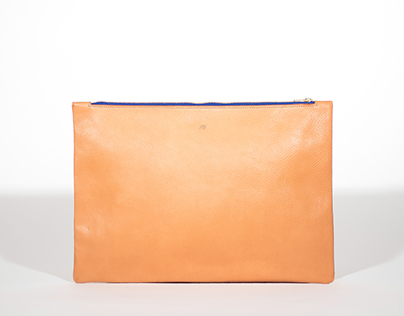 LEATHER SOFT POUCHES / Handmade in France