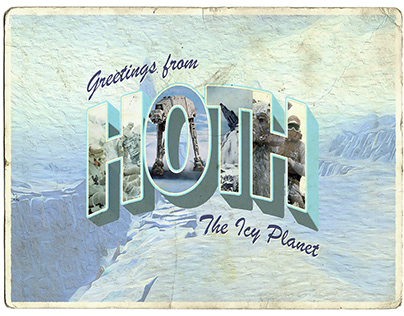 Hoth Postcard