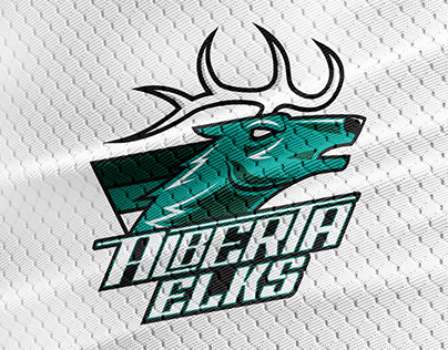 Sports logo- Alberta Elks hockey team