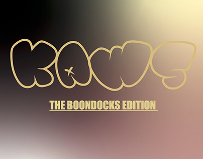 KAWS- THE BOONDOCKS EDITION