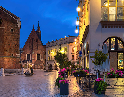 Krakow streets and squares