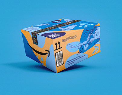 Amazon Boxes for American Express Mexico
