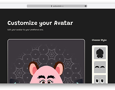 Avatar Customizer Flow Design