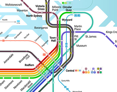 Sydney Trains & Metro Network