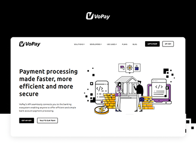 VoPay Website Re-Design