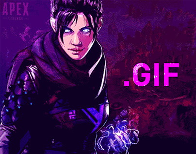 GIF: Wraith from Apex!