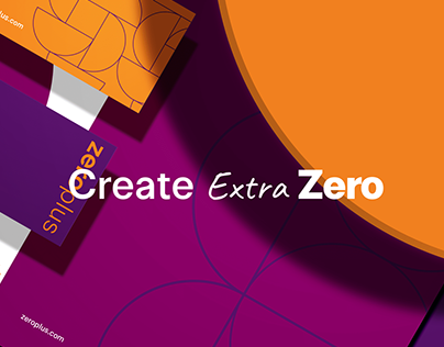 Zero Plus Brand Identity Design.