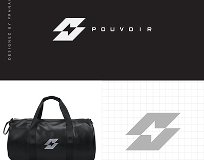 Pouvoir Fitness Logo Design