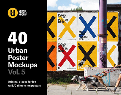 Urban Poster Mockup VOL.5