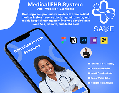 SAVE EHR System Medical History App ux Case study