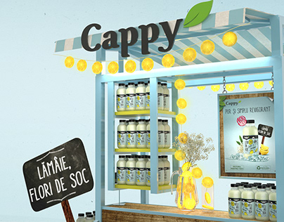 Cappy Lemonade, POSM