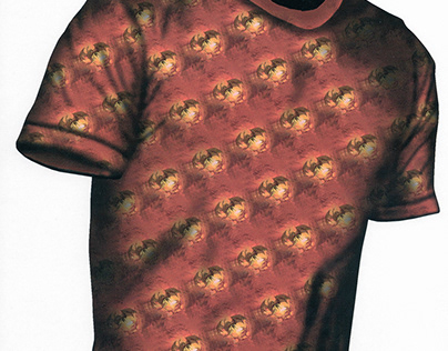TSR Dragon T-shirt design