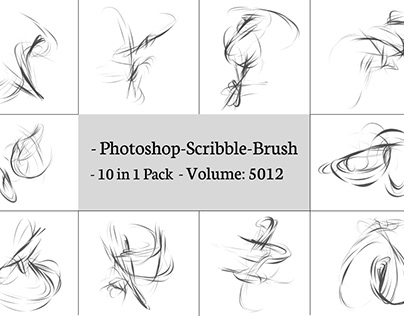 Free Scribble Brushes for Photoshop