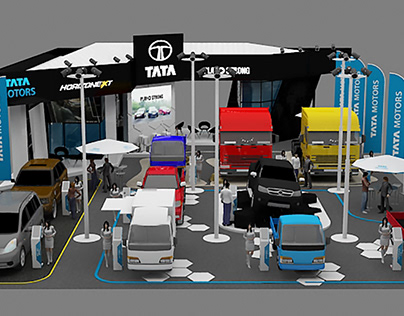 Tata Motors IIMS Autoshow Exhibition Booth