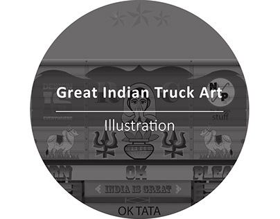Truck Art Illustration