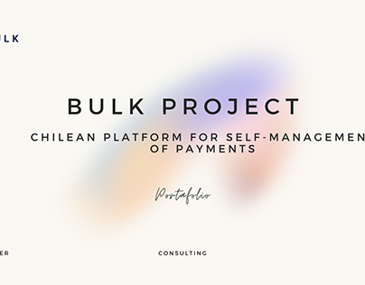 Project thumbnail - BULK Project