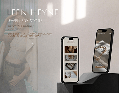 LEEN HEYNE Jewellery Mobile App (UI/UX)