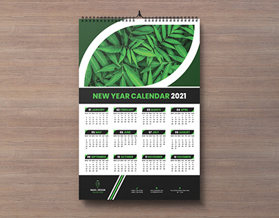 Calendar - Wall Calendar 2021