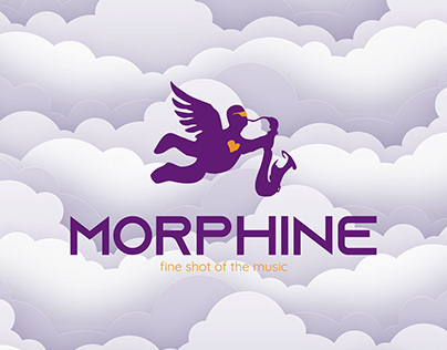 Project thumbnail - MORPHINE - brand identification for jazz club