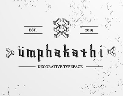 Umpakathi - Typeface Project