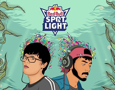 RedBull Spot Light Album Cover Art
