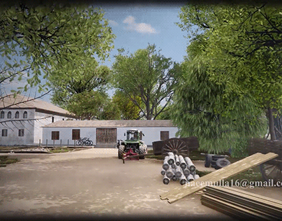 3D Vintage Village