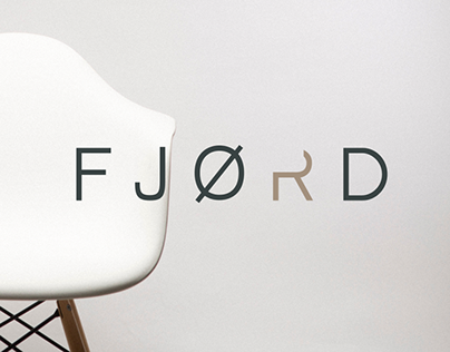 FJORD/ furniture brand identity