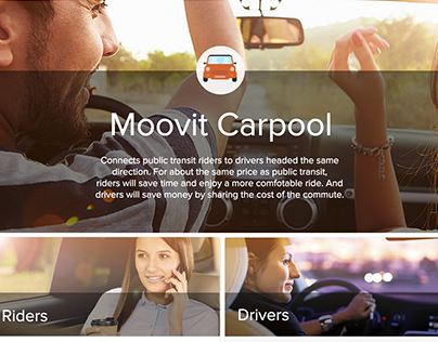 Moovit Carpool campaign