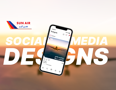 SUNAIR Aviation - Social Media Designs
