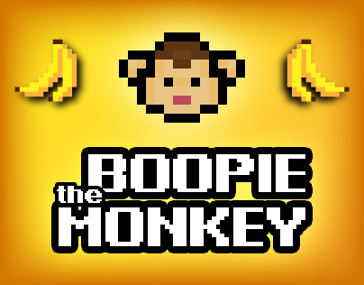 "BOOPIE THE MONKEY" mobile game (2014-2015)