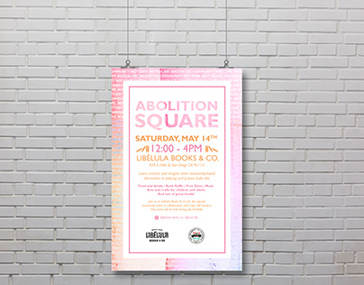 Abolition Square Event Poster