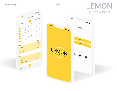 Mobile app | LEMON track&plan