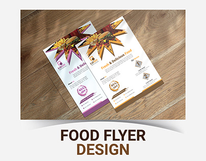 Food Flyer Design.