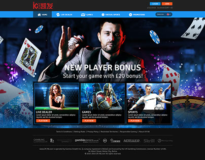 Online Game Official Website Design on Behance