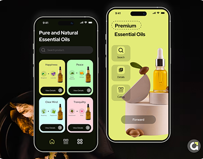 Essential Oil Mobile App
