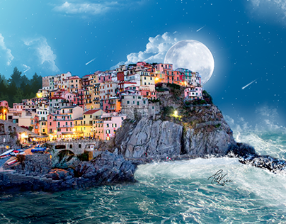 Under the sky of the Cinque Terre