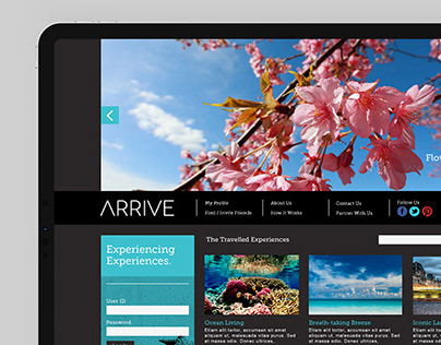 Arrive - An online travel guide