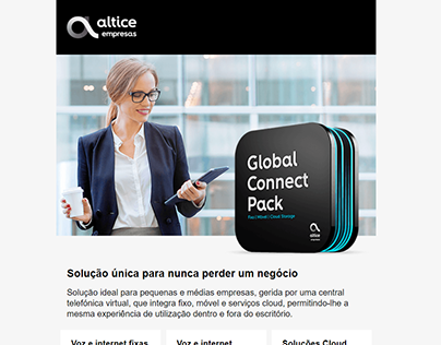 GlobalConnect Pack email - Altice Empresas
