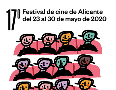 Cartel festival de cine de Alicante