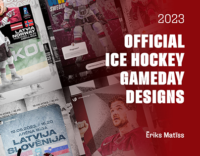 2023 Official Ice Hockey Gameday Designs
