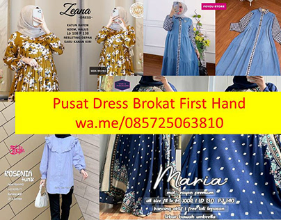 Pusat Dress Brokat Murah di Sulteng 085725063810