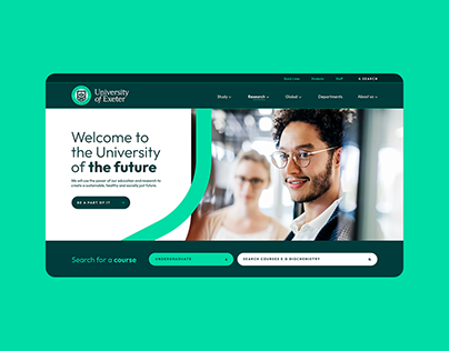 University Homepage Concept