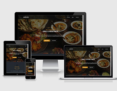 Full Restaurant WordPress Website & UI Design
