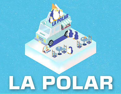 La Polar Ilustración Isométrica