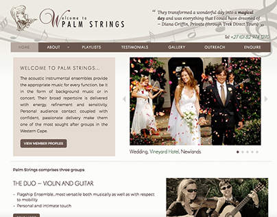 Palm Strings - Classical to Contemporary Music Group