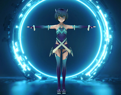 Anime Character for VRchat